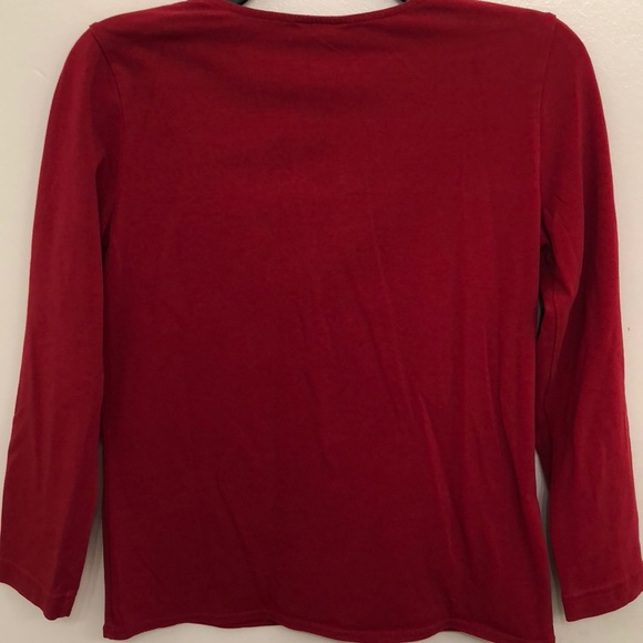 Rafaella red top - Picture 3 of 4